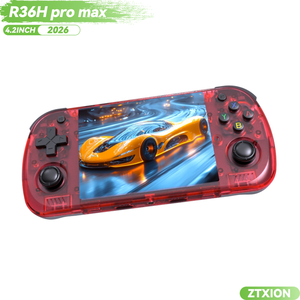 2026 New Design R36H Pro Max 64g 128g <b>Retro</b> Hand Held <b>Console</b> Game Video Game Pk R36s R36max Classic Portable <b>Handheld</b> - Product Image 6