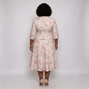 Conjuntos de vestidos y trajes de talla grande de la boutique de moda Geenlinm para mujeres, ideales para la iglesia. - Product Image 5