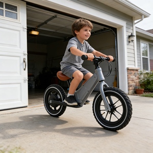 Bicicleta de Equilibrio al por Mayor, Tamaño 12, Bicicleta de Equilibrio para Niños de 12 Pulgadas con Ruedas de Goma Suave para Jugar al Aire Libre - Product Image 1