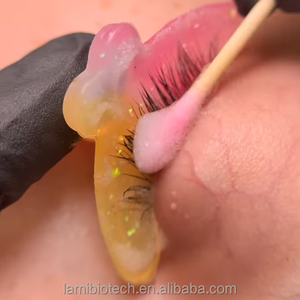 Almohadilla de silicona para pestañas inferiores estilo coreano, herramienta de extensión para levantamiento de pestañas/cejas, semipermanente, marca Lami, venta al por mayor - Product Image 4