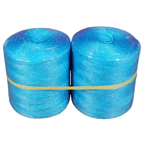 UV Additive Split Polypropylene Packing Baler Rope for grass Hay baling High Breaking Strength