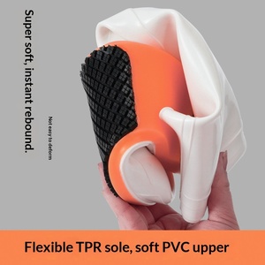 Zapatos de Trabajo para Chef con Suela de Goma Antideslizante Especial para Cocina y Cafetería, Botas de Trabajo Unisex Impermeables y Resistentes al Aceite para Fábricas de Alimentos - Product Image 4