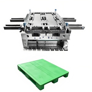 HDPE Stackable xuất khẩu Nhà cung cấp kệ/hậu cần Giao thông vận tải/9 chân nhiệm vụ ánh sáng/nhựa <span class=keywords><strong>Pallet</strong></span> khuôn - Product Image 1