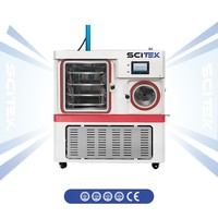 Liofilizador Piloto SCITEK -80 ℃   Temperatura del Condensador Condensador de Acero Inoxidable de Gran Volumen con Área de Secado por Congelación de 2 M2, Manual/Automático