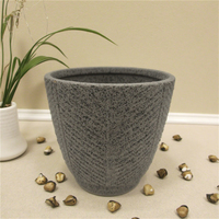Mini pot de fleurs en porcelaine émaillée pour plantes d'intérieur, décoration de la maison, style classique, 13,5 cm, pour la maison, le jardin et le bureau