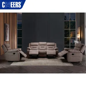 MANWAH CHEERS Gepolsterte manuelle Liege Wohnzimmer Sofa Set Liege Set Sofas Zum Verkauf