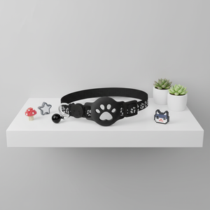 Funda Protectora para Airtag con Collar Reflectante Estilo Garra y Campana para Gatos, en Stock - Product Image 2