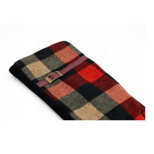 Guantes de cuero de tartán forrados de Cachemira para mujer Guantes de conducción de piel de cordero de nuevo diseño Guantes de cuero de ciclismo para mujer de Pakistán - Product Image 5