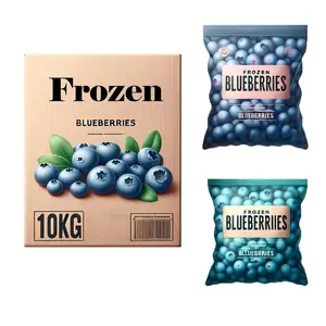 Großhandelskäufe leckere Blaubeere Natürliche Blaubeere gefrorene authentische gefrorene Blaubeeren Kalifornien im Großhandel