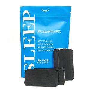 Eliminación sin dolor de aroma personalizado Tiras para dormir Cinta bucal Tiras nasales para ronquidos de fuerza extra para respirar - Product Image 4