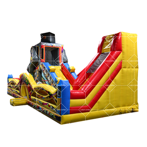 Castello gonfiabile interattivo dei <span class=keywords><strong>giochi</strong></span> gonfiabili del corso ad ostacoli del <span class=keywords><strong>Robot</strong></span> <span class=keywords><strong>con</strong></span> le caratteristiche rimbalzanti - Product Image 5