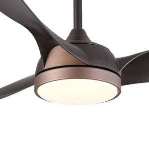YOUKAIN <span class=keywords><strong>Ventilateur</strong></span> de <span class=keywords><strong>plafond</strong></span> à gradateur de lumière LED de 52 pouces avec moteur à courant continu à 3 pales réversibles pour l'été et l'<span class=keywords><strong>hiver</strong></span> Design moderne pour un usage domestique - Product Image 1