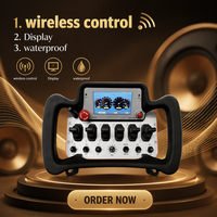 Télécommande sans fil hydraulique, contrôleur radio LCD étanche IP pour pompe à béton et équipement de grue mobile