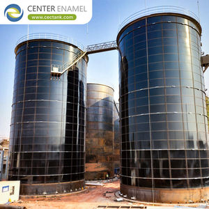 Pabrik Biogas dari Bahan Baku Limbah Hewan/Manusia Menggunakan Tangki GFS (Glass Fused to Steel) Bergaransi 2 Tahun, Proyek Turnkey Tersedia - Product Image 2