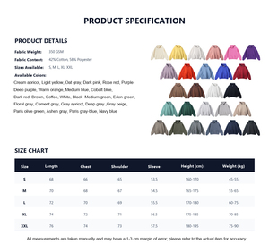 Hoodie vierge de sublimation pour homme, coupe oversize et carrée, streetwear, personnalisable avec logo, best-seller, haut de gamme, luxe - Product Image 2
