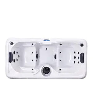 VIGOR Discount Massage Spa 5 Persons Outdoor Freestanding Soaking Massage Hot Tub With Heater