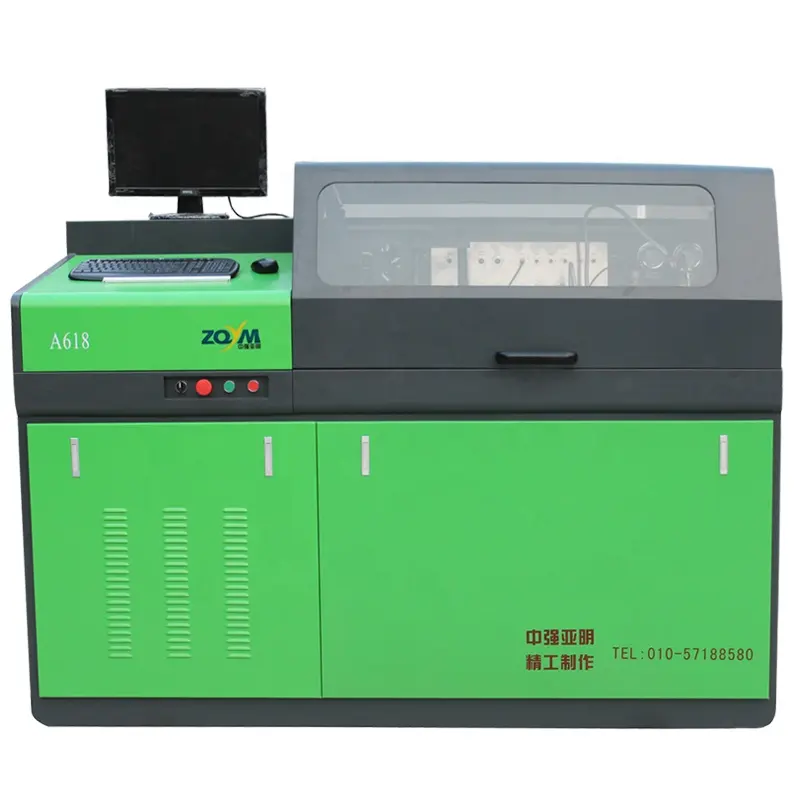 Diesel fuel injection pump test bench zqym618A support Eup/EUI HPO/HP3 piezoelectric crystal injectors VP44 tester