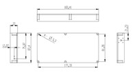 Module GaN Dewin DW-PA-100W haute puissance à faible dissipation thermique, amplificateur de puissance RF numérique LoRa 250-400-700-1000 MHz, gain 50 dBi, 28-30 V 6 A pour