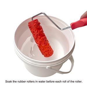 Cepillo de rodillo de pintura con patrón de cabeza de alta calidad Cepillo de goma de textura diferente <span class=keywords><strong>para</strong></span> <span class=keywords><strong>pintar</strong></span> - Product Image 4
