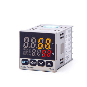 เครื่องนับดิจิตอลอุตสาหกรรม Xtester-FT48 พร้อมจอแสดงผล LED - ตัวตั้งเวลาแบบตั้งโปรแกรมได้สูง &amp;   สำหรับการผลิต - Product Image 1