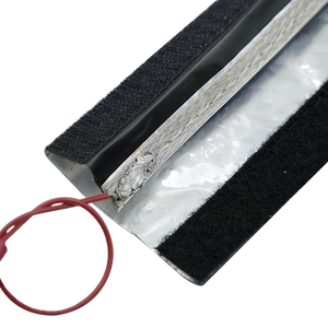 Manchon de protection de câble flexible en aluminium résistant à l'usure, blindé EMI, avec fixation magique - Product Image 3