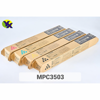 Cartucho de Tóner a Todo Color MPC3503 de Fábrica YX OEM, Compatible con Ricoh Lanier Savin MP C3003/C3004/C3503/C3504
