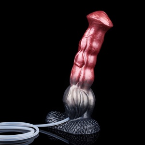 Big Sex Toy Online Shop Realistic Knotted Squirting <b>Dildo</b> Ejaculating Horse <b>Dildo</b> with Suction Cup Adult Sex Toy for Women - Product Image 3