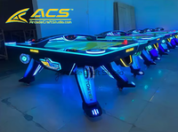 Nouvelle Arrivée ACS : Table de Jeu Incurvée Électronique à Monnayeur pour 2 Joueurs, Jeu de Hockey Aérien Sportif, Logo Personnalisé, Garantie 12 Mois
