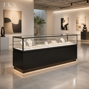 MASTER <b>Rectangular</b> Jewelry Display Counter Premium showcase Glass Display Cabinet for Jewelry Luxury Commercial High End Display - Product Image 2