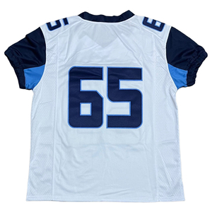 Camiseta de Fútbol Americano Personalizada con Mangas Elásticas, Nombre del Equipo, Número, Camiseta para Fanáticos, Transpirable, Sin Pedido Mínimo - Product Image 2