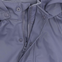 Kinder Umweltfreundlicher Wasserdichter Winddichter Atmungsaktiver PU-Regenmantel mit Reißverschluss im Poncho-Stil für Camping-Touren