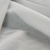 Revêtement PA/PES 100% polyester, entoilage thermocollant, entoilage tissé