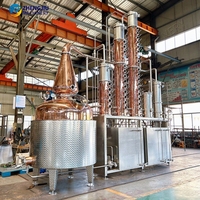 Distillateur d'alcool 2000L 3000L 5000L, équipement de distillerie commerciale, alambics de distillation d'alcool, système de distillerie clé en main