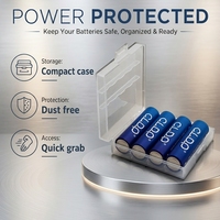 Piles rechargeables AA NiZn 1Wh avec chargeur USB, durée de vie de 1000 cycles
