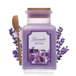 Menior Natural Lavender Fatigue Relief Bath Salt Dead Sea Salt Extract OEM