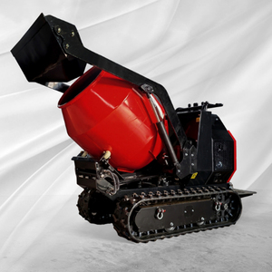<span class=keywords><strong>Mini</strong></span> Bétonnière à Chenilles, Mélangeur de Ciment et de Mortier, <span class=keywords><strong>Mini</strong></span> Bétonnière de Construction, Bétonnière Autochargeante - Product Image 4