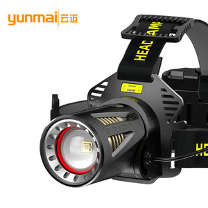 XHP360 Headlamp 3X18650 Rechargeable LED White <b>Light</b> <b>Sensor</b> Headlamp <b>For</b> Outdoor Use - Product Image 4