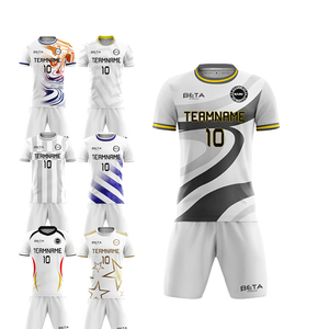 Maillots et Shorts d'Entraînement de Football Sublimés avec Logo Personnalisé Gratuit pour Hommes – Tenues Complètes d'Équipe - Product Image 1