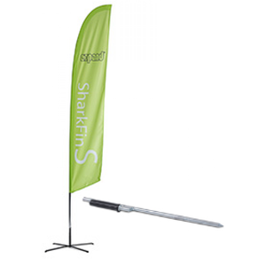 PromoFlag forma di bandiera con picchetto da terra - Product Image 1