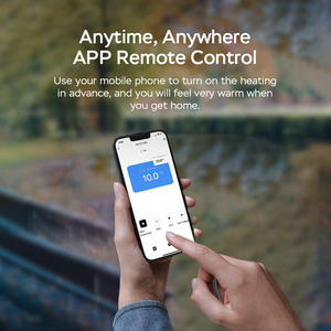 Thermostat intelligent Tuya Smart Knob Zigbee 3.0 compatible Google Home OLED <span class=keywords><strong>avec</strong></span> batterie TRV - Product Image 2