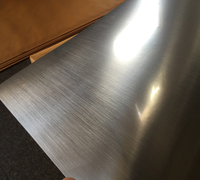 Plaque en acrylique ABS bicolore dorée effet miroir chromé 1/16'' pour gravure CNC, laser CO2 et laser fibre