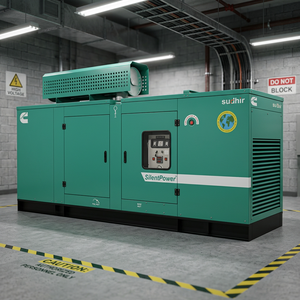 Para la marca usedCummins 125 Kva Generadores diesel 60Hz Frecuencia 24V Voltaje nominal Sistema de arranque automático Sistema de refrigeración por agua - Product Image 3