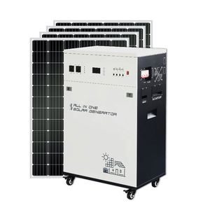 Générateur Solaire Portable Tout-en-Un pour Maison <span class=keywords><strong>5000</strong></span> <span class=keywords><strong>Watts</strong></span> 4000W 2000W 1800W 6000W 1500W 3000W - Product Image 1