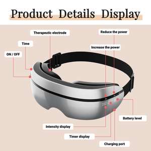 Alat Pijat Mata Tipe-C USB Baterai 1200mAh untuk Meredakan Spasme Kelopak Mata, Mengelola Miopia, Meningkatkan Kualitas Tidur - Product Image 2