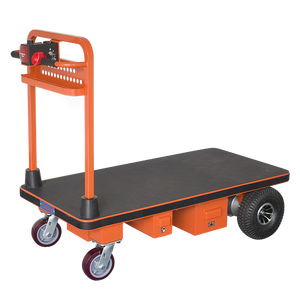 Nhiệm vụ nặng nề bốn-bánh xe điện xe đẩy tay giỏ hàng OEM lưu trữ mua sắm giỏ hàng với 500kg Công suất - Product Image 1