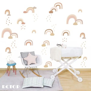 Decalcomanie da parete <span class=keywords><strong>arcobaleno</strong></span> bambini nursery wall sticker home decal peel and stick adesivo da parete rimovibile per soggiorno per bambini - Product Image 3