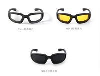 Nouveaux hommes et femmes en plein air cyclisme protection ski oeil coupe-vent sport lunettes coupe-vent sable vélo cyclisme lunettes