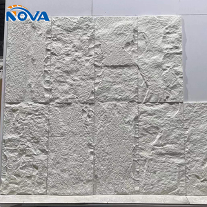 Carrelage en galets de pierre PU, pierre artificielle en polyuréthane, imperméable, ignifuge, pour salon, hôtel, appartement, mur extérieur - Product Image 4