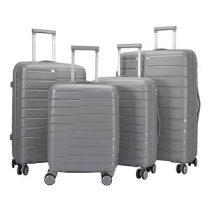 Ruedas suministradas de fábrica llevan lotes PP agradable viajar <span class=keywords><strong>grandes</strong></span> 4 piezas de juegos de equipaje - Product Image 1