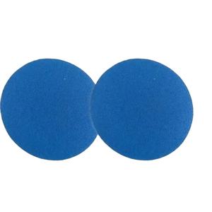 Schleif mittel 125mm 5 Zoll 40-2000 Körnungen Blaues Zirkonoxid-Schleifpapier Klettschleifpapier-Schleif scheibe zum Entfernen von Auto polier farben - Product Image 2